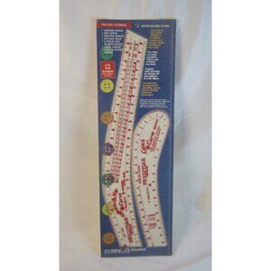 B-Oleyar Vintage 1998 Inseam & Hip Crotch Curve Tailor’s Alterations Ruler - NEW